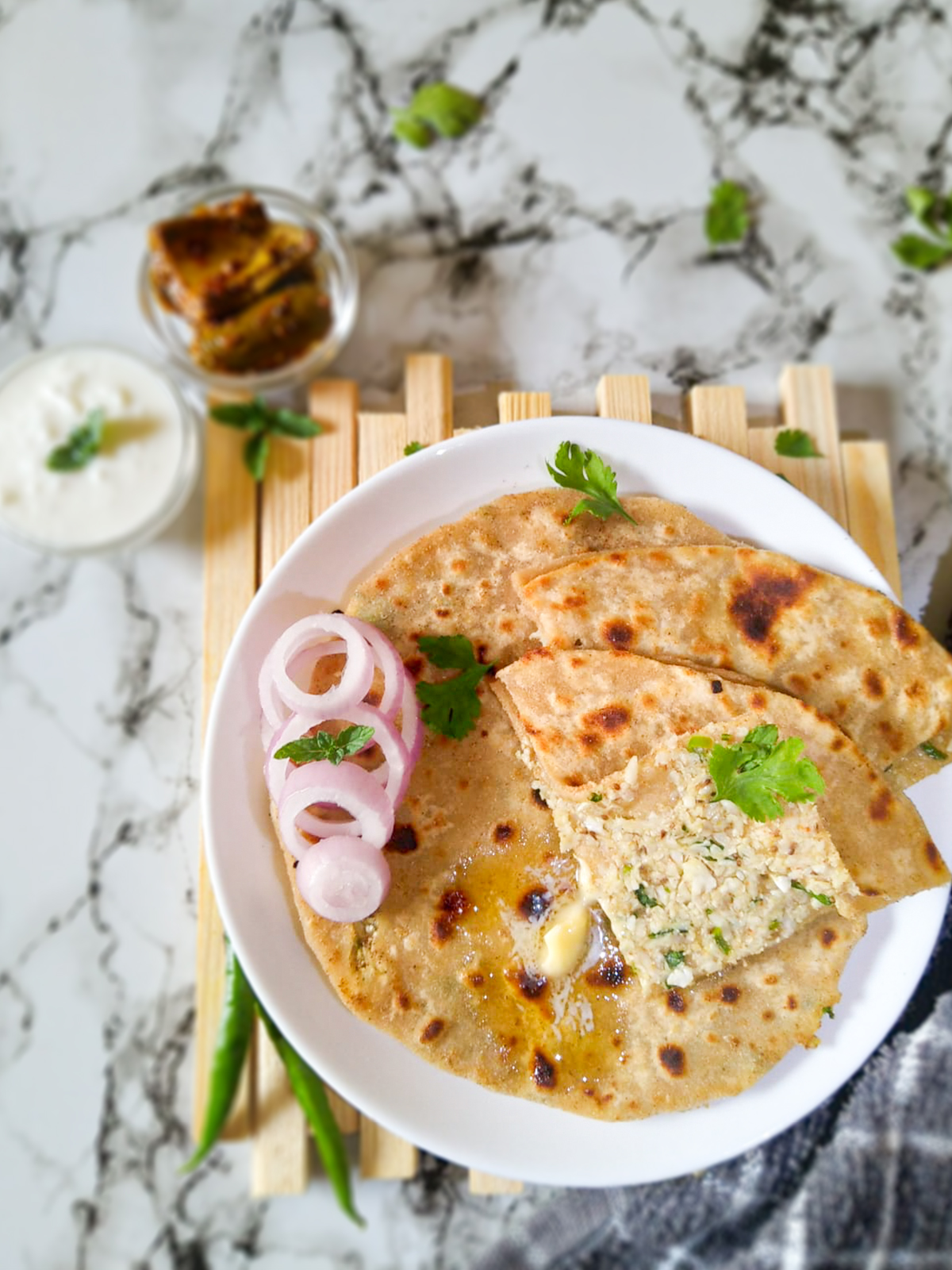 gobi paratha recipe