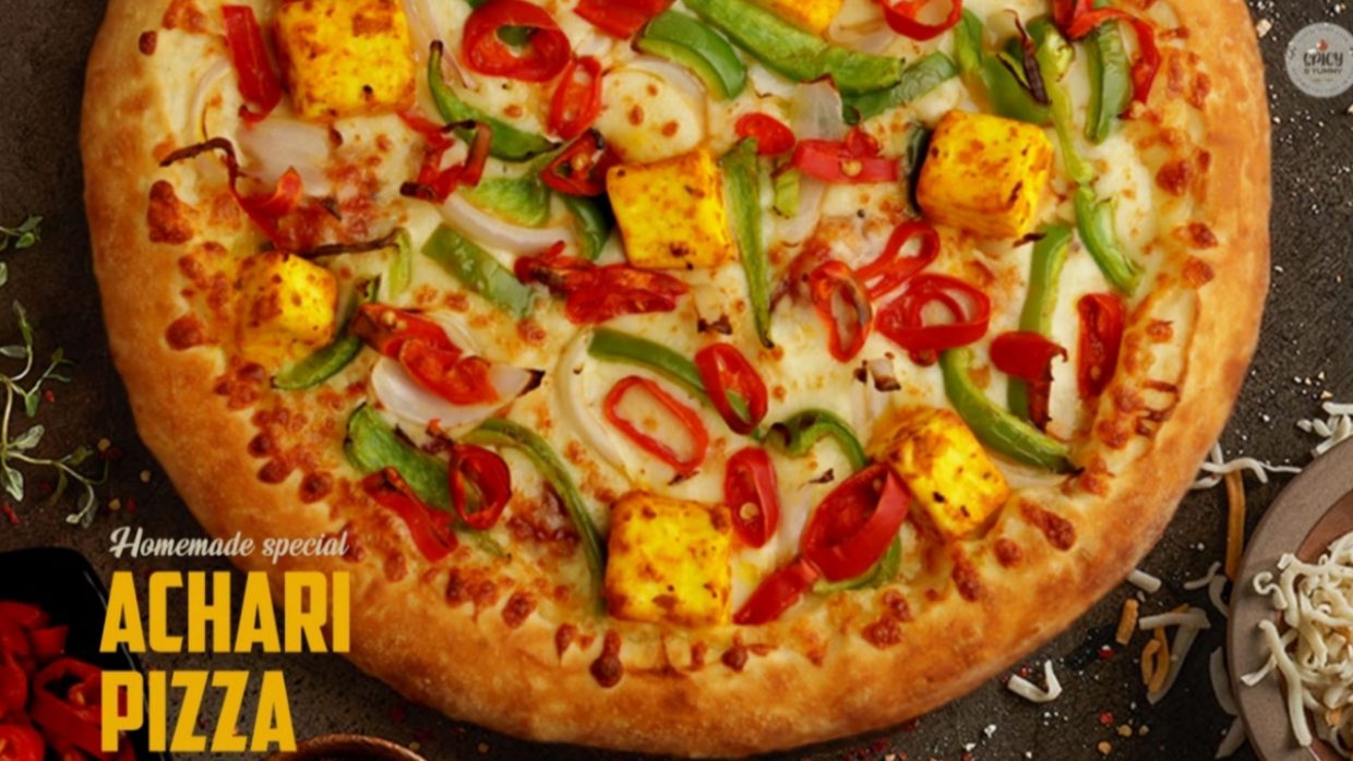 Achari Pizza